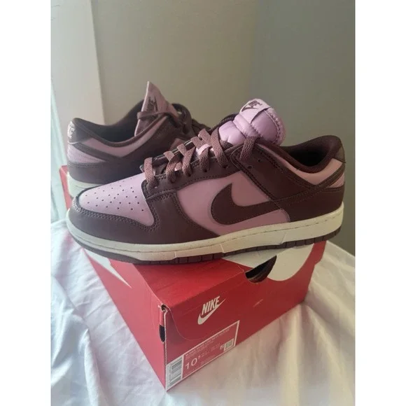 Nike Dunk Low Next Nature Women's Sneakers 10.5 elemental Pink Dark Pony NWT - Picture 10 of 13